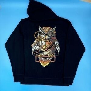 Into The AM - Front Embroidered / Back Graphic Hoodie